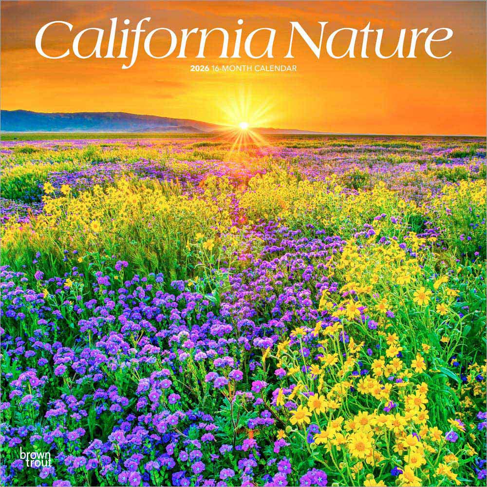thumbnail image 2 of Trends International 2024 Nature's Bouquet Wall Calendar & Magnetic 2 of 9