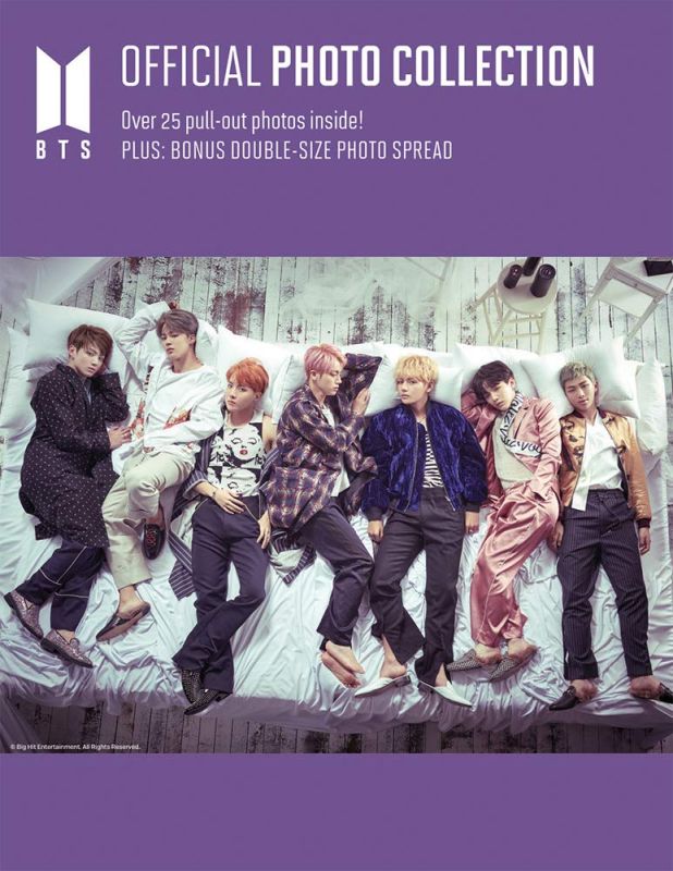 BTS OFFICIAL Photo Collection 8.5 x 11 Inch Second Edition, K-Pop Bangtan Boys Music
