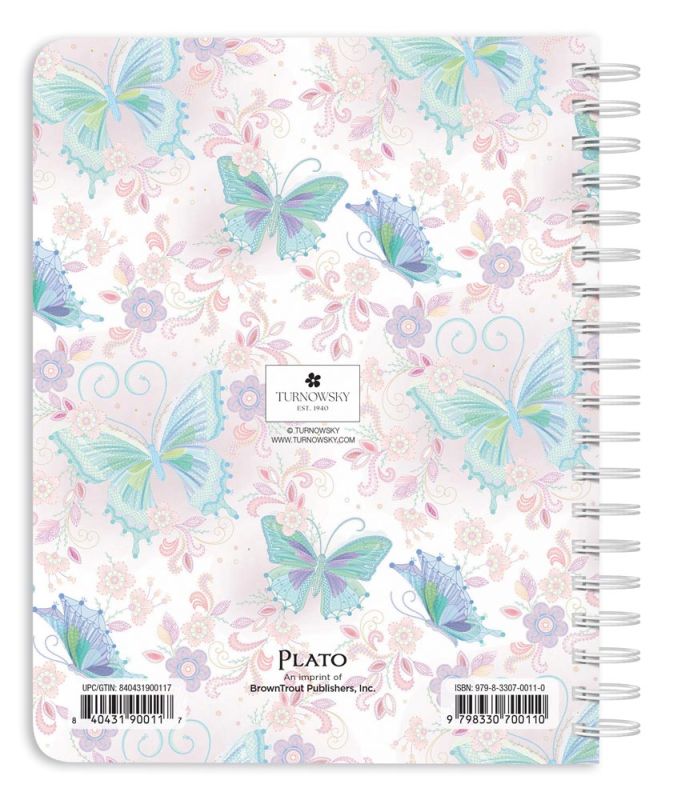 Haitaido Transgence Weekly Planner Notebook A6 - 2018 December Start, 176 Pages, Sky Gradient Design
