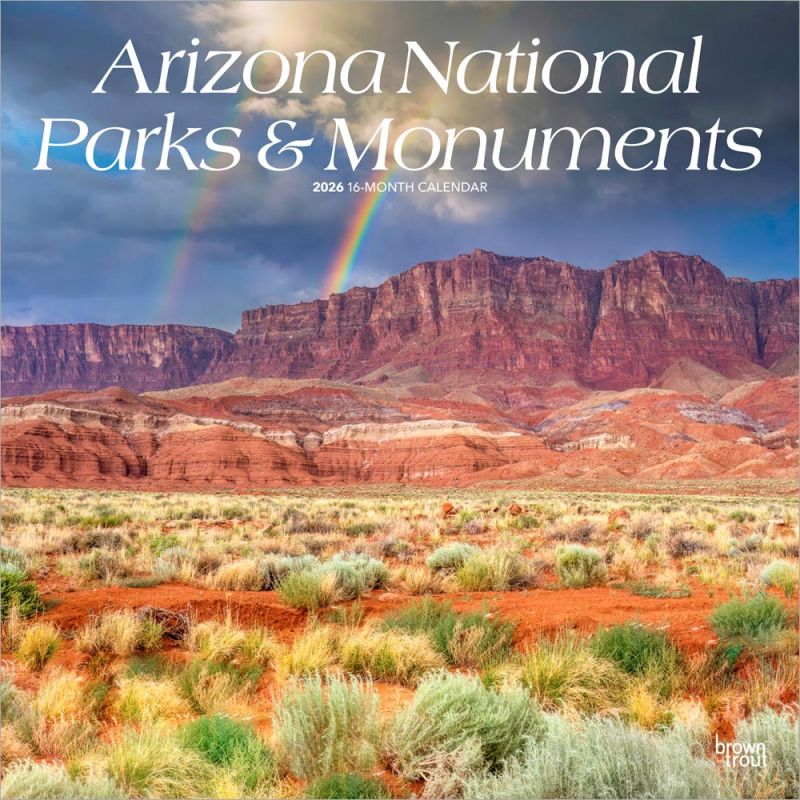 thumbnail image 2 of Decor Logistics National Parks 2026 Wall Calendar - 18x12 Inches, Monthly Nature Scenes 2 of 4