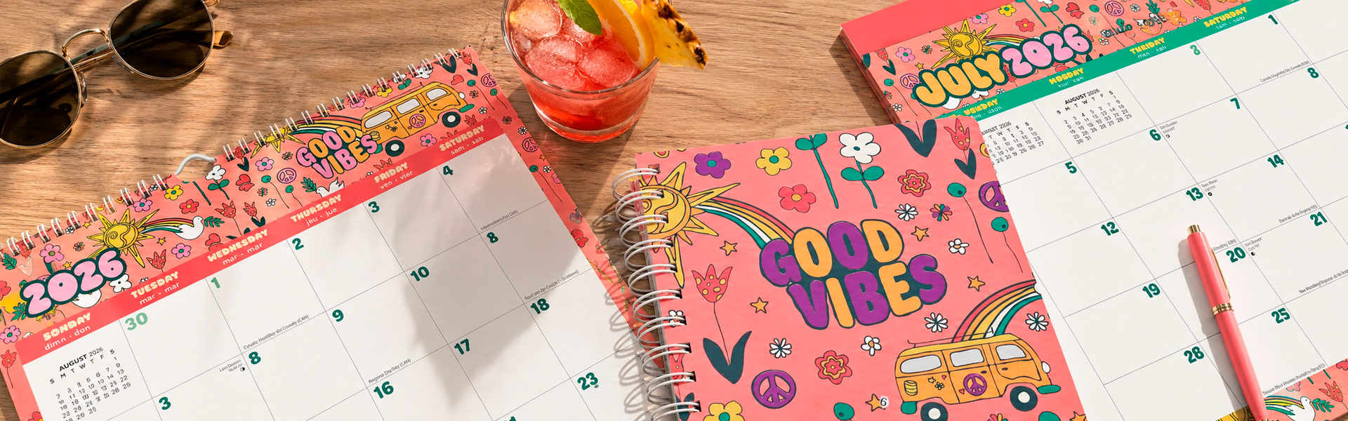 18-Months Good Vibes Collection from July 2026 to December 2027