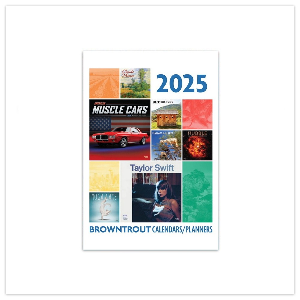 2025 BrownTrout Calendar Collection Catalog Button